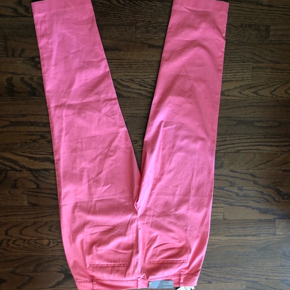 NWT Talbots Pink Perfect Crop Pants - Picture 7 of 8